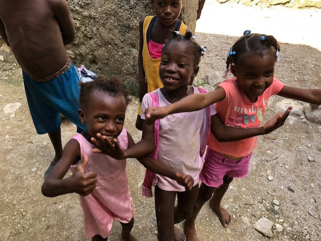 children of haiti playing
